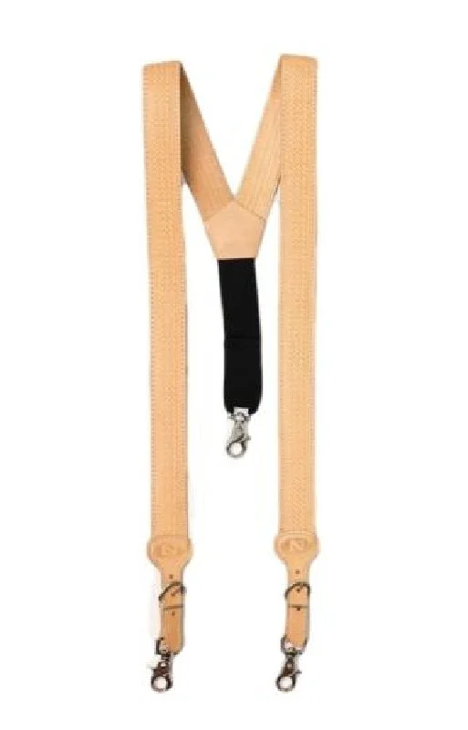 MF Western Nocona Suspenders Natural Style N85124-48