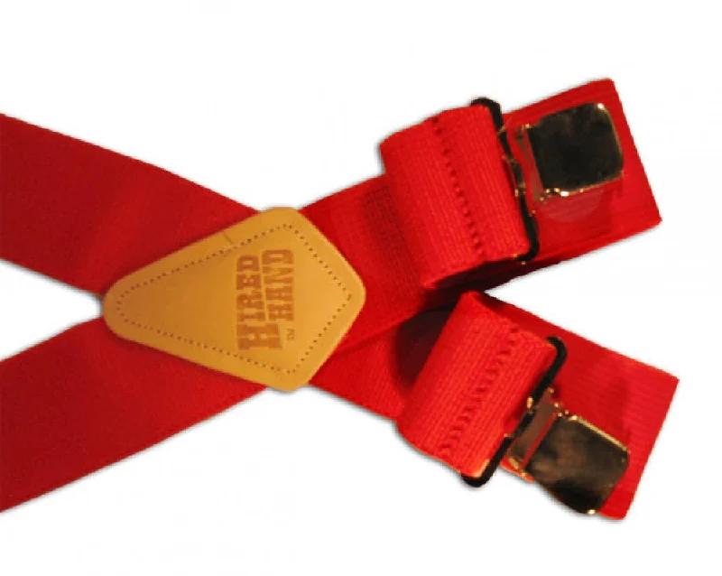 MF Western Nocona Suspenders Red Style N85100-04