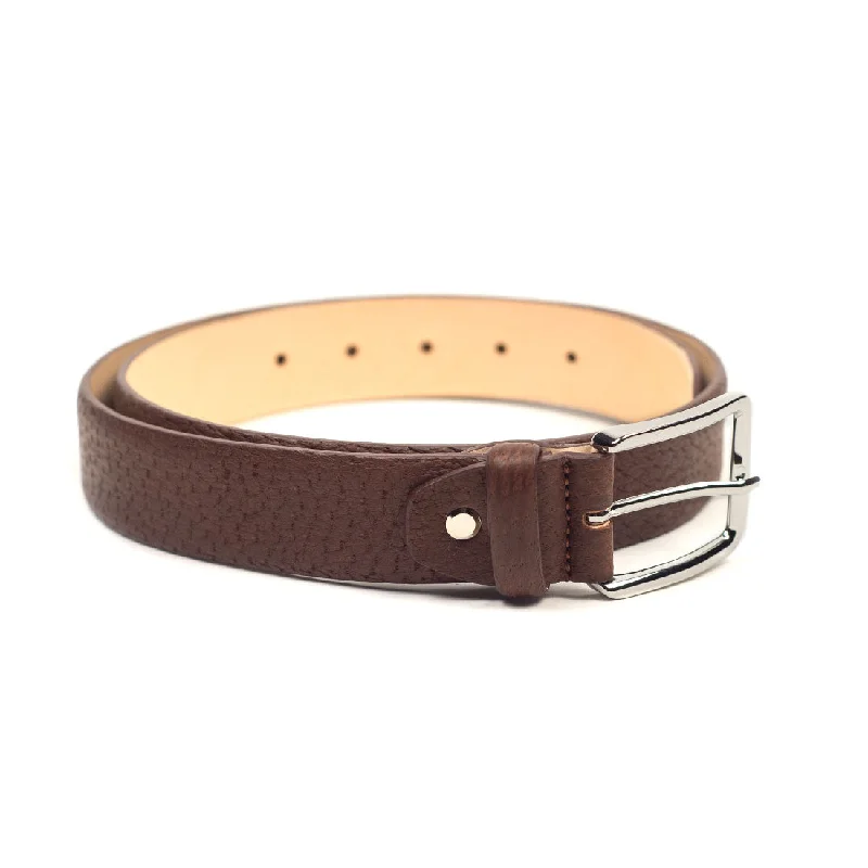 Peccary belt, Cognac