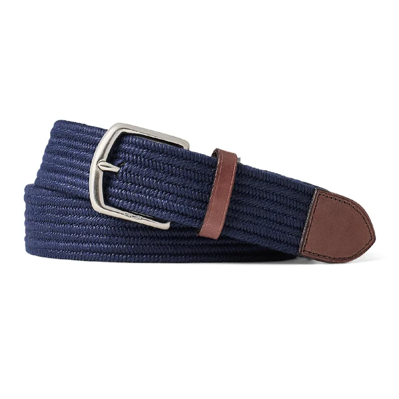 RLX Braided Stretch Belt Newport Navy - AW24