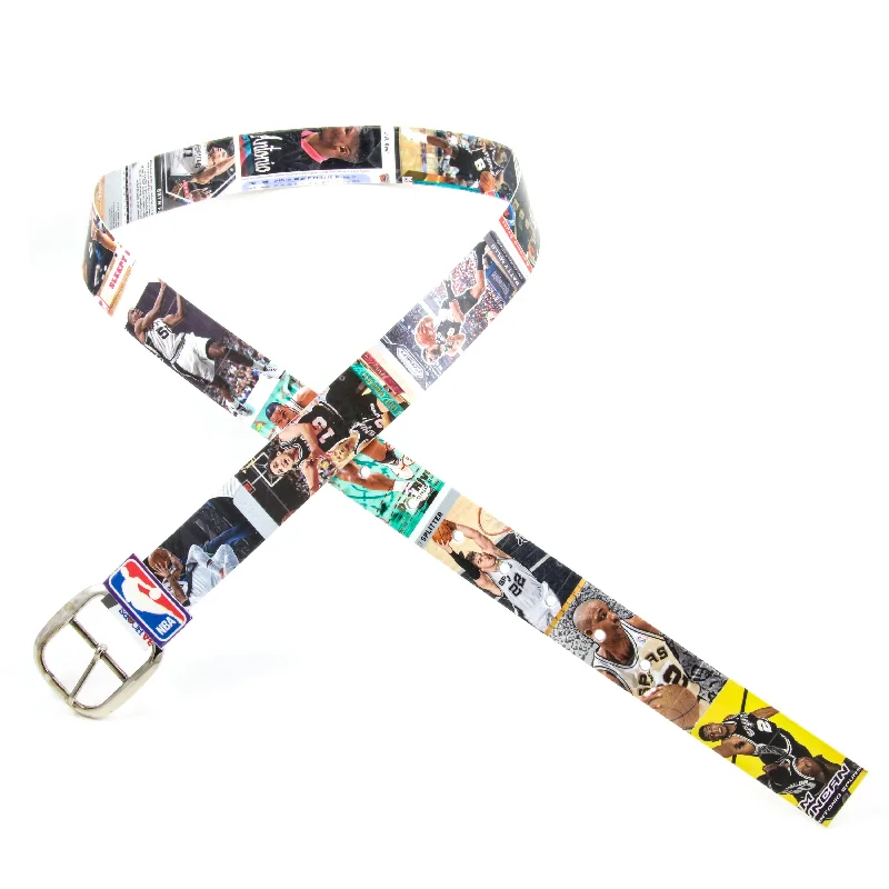 San Antonio Spurs Basketball Card Belt #4