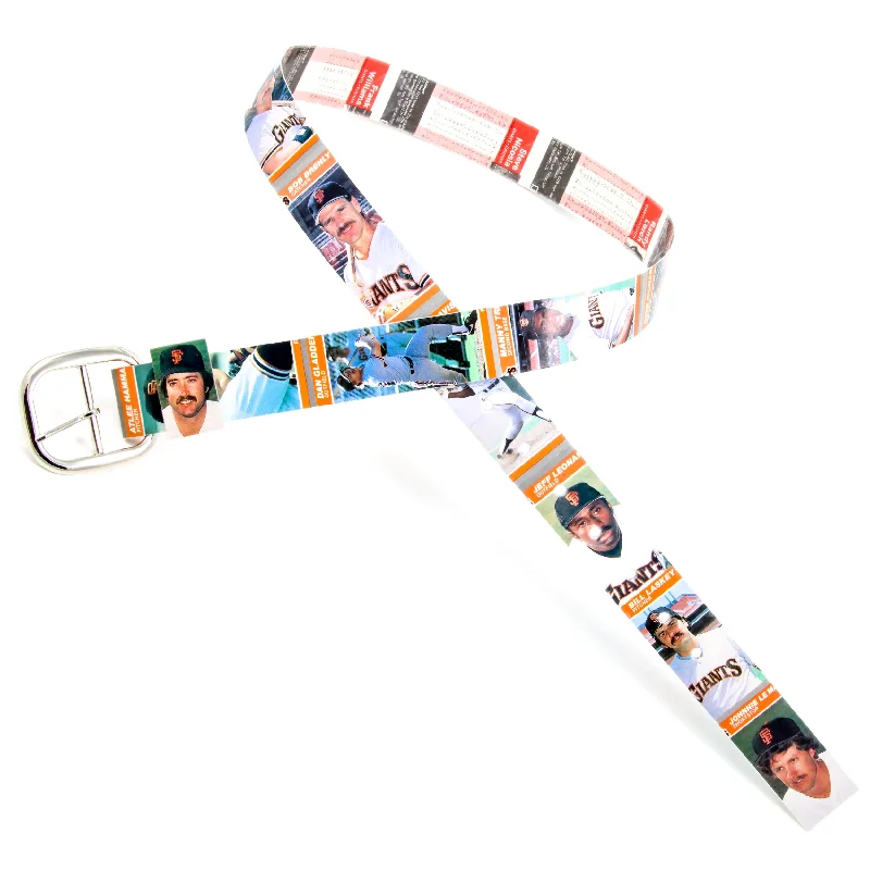 San Francisco Giants Baseball Card Belt #3