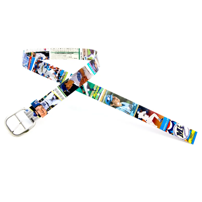 Seattle Mariners Junk Wax Baseball Card Belt