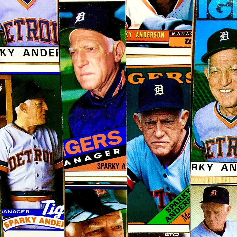 Sparky Anderson Baseball Card Belt