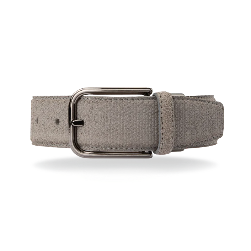 Suede Belt - Smoke Suede