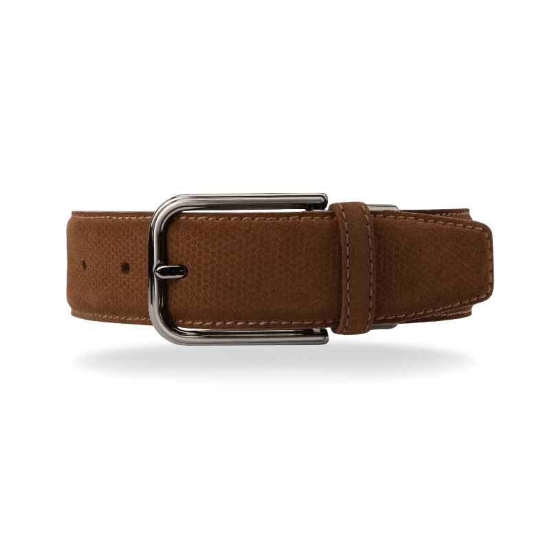 Suede Belt - Tan Suede