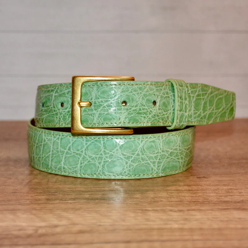 Full Skin Belt, Mint Glazed