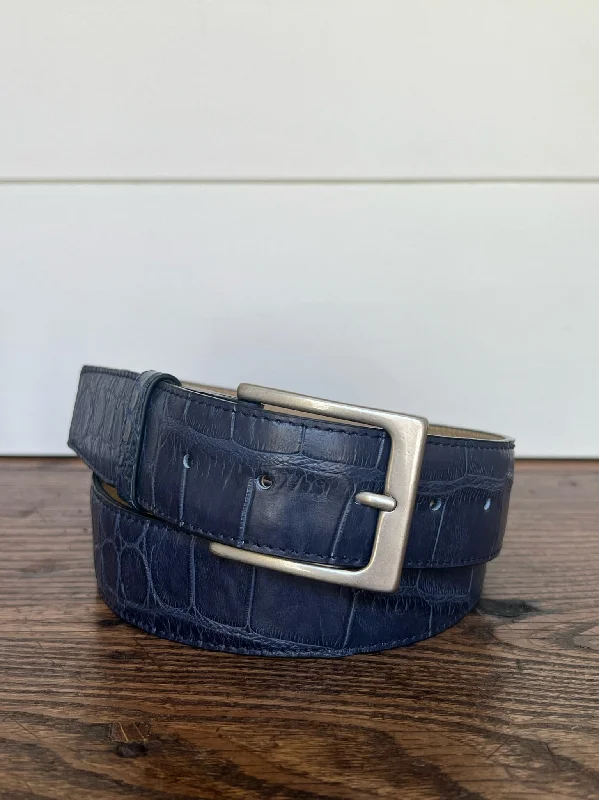 Full Skin Belt, Navy Matte