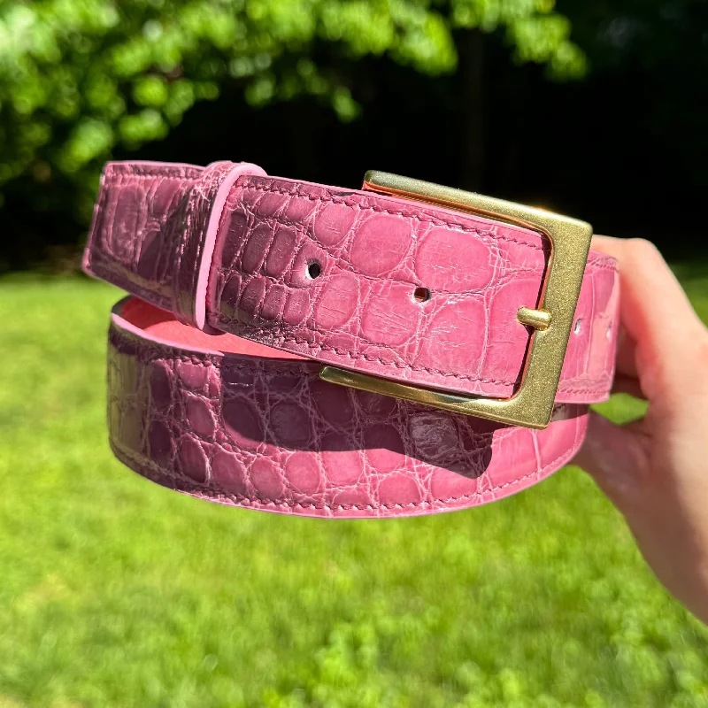 Full Skin Belt, Pink Glazed