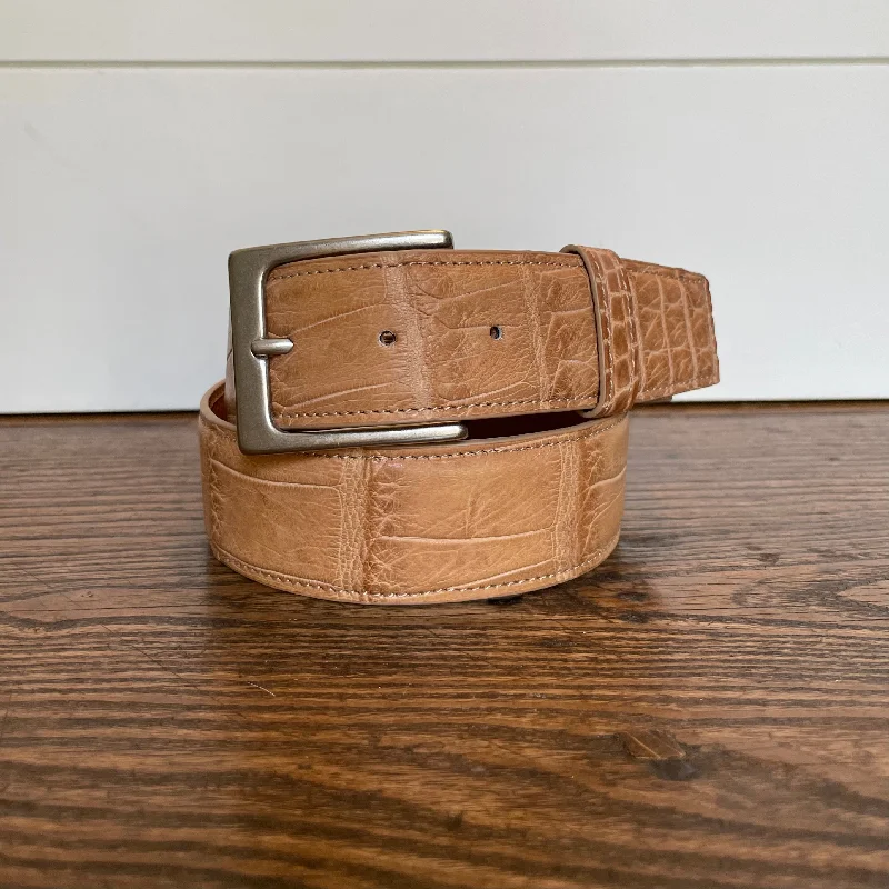 Full Skin Belt, Tan Matte