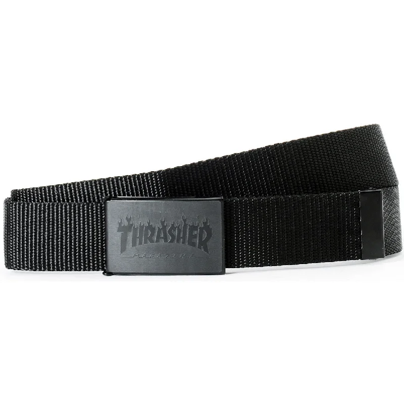 Thrasher Flame With Buckle Bottle Opener Belt