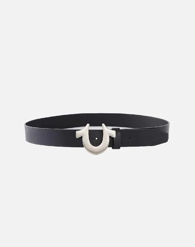 True Religion Horseshoe Buckle 40mm Belt