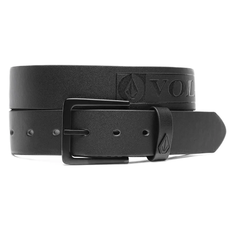 Volcom Stone Bar Pu Belt - Black