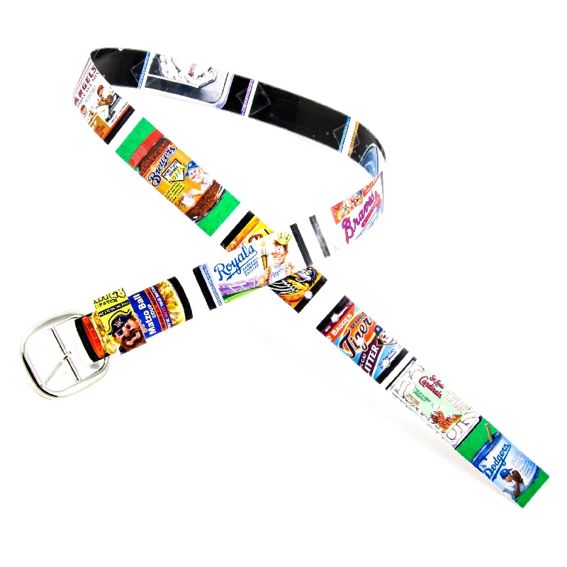 Wacky Packs Baseball Card Belt