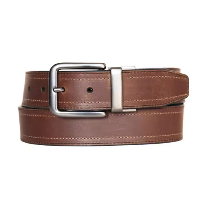 Wolverine Men's Raider Reversible 1.5" Leather Belt